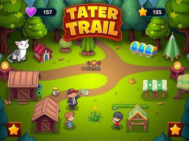 Tater Trail Game Screenshot